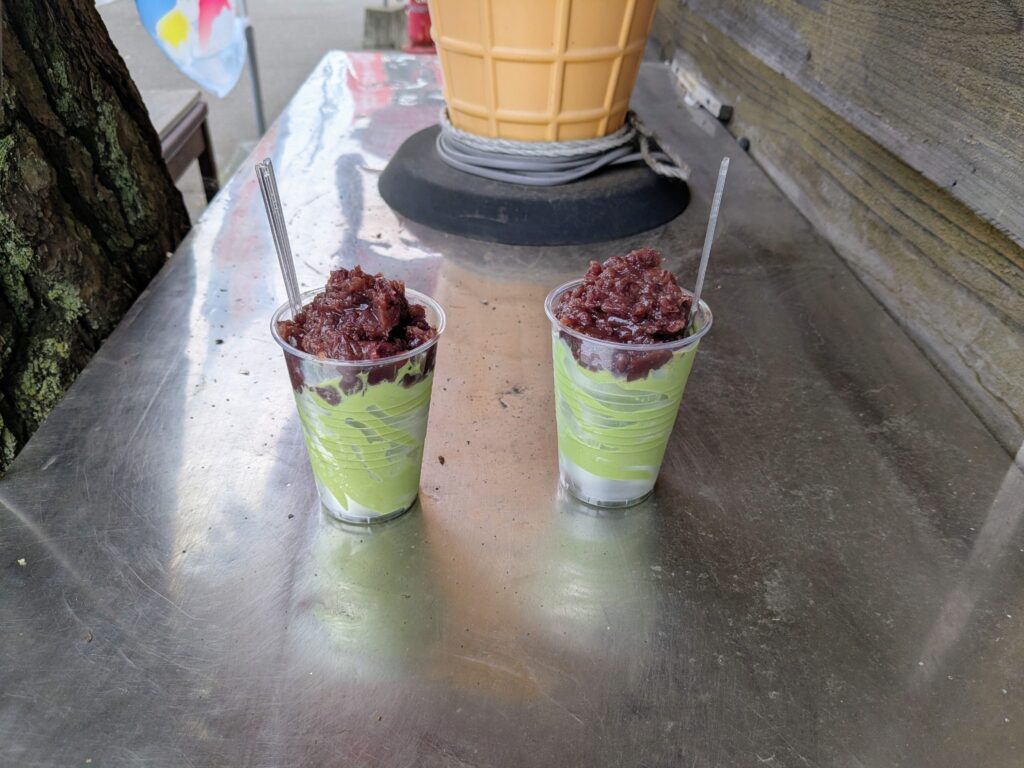 中村屋ななえ本店 ソフトクリーム